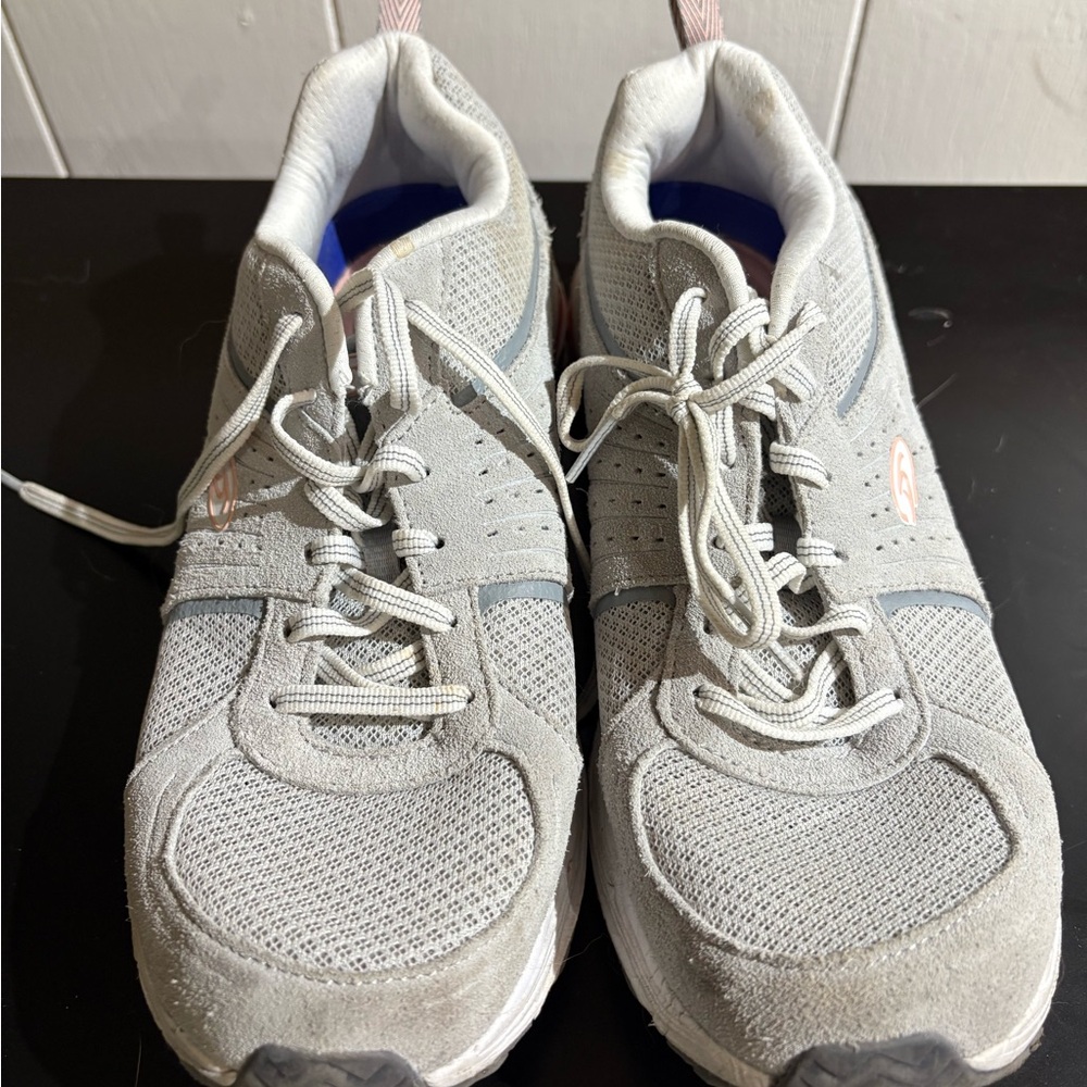 Dr. Scholl's Gray and Pink Women's Sneakers